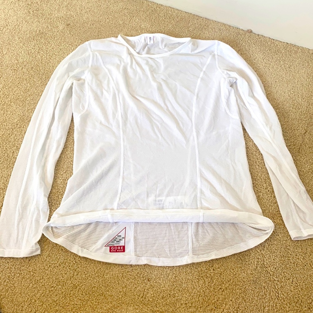 Never before worn Gore Bike Wear Long Sleeved shirt.